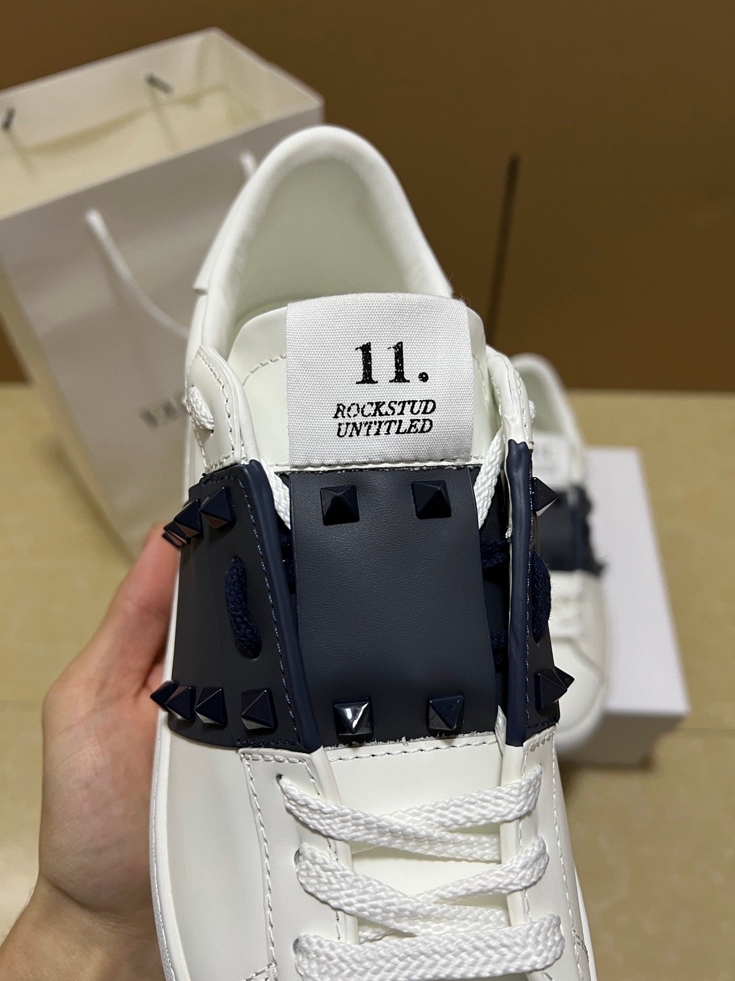 Valentino Garavani Open Disco Studded Sneakers