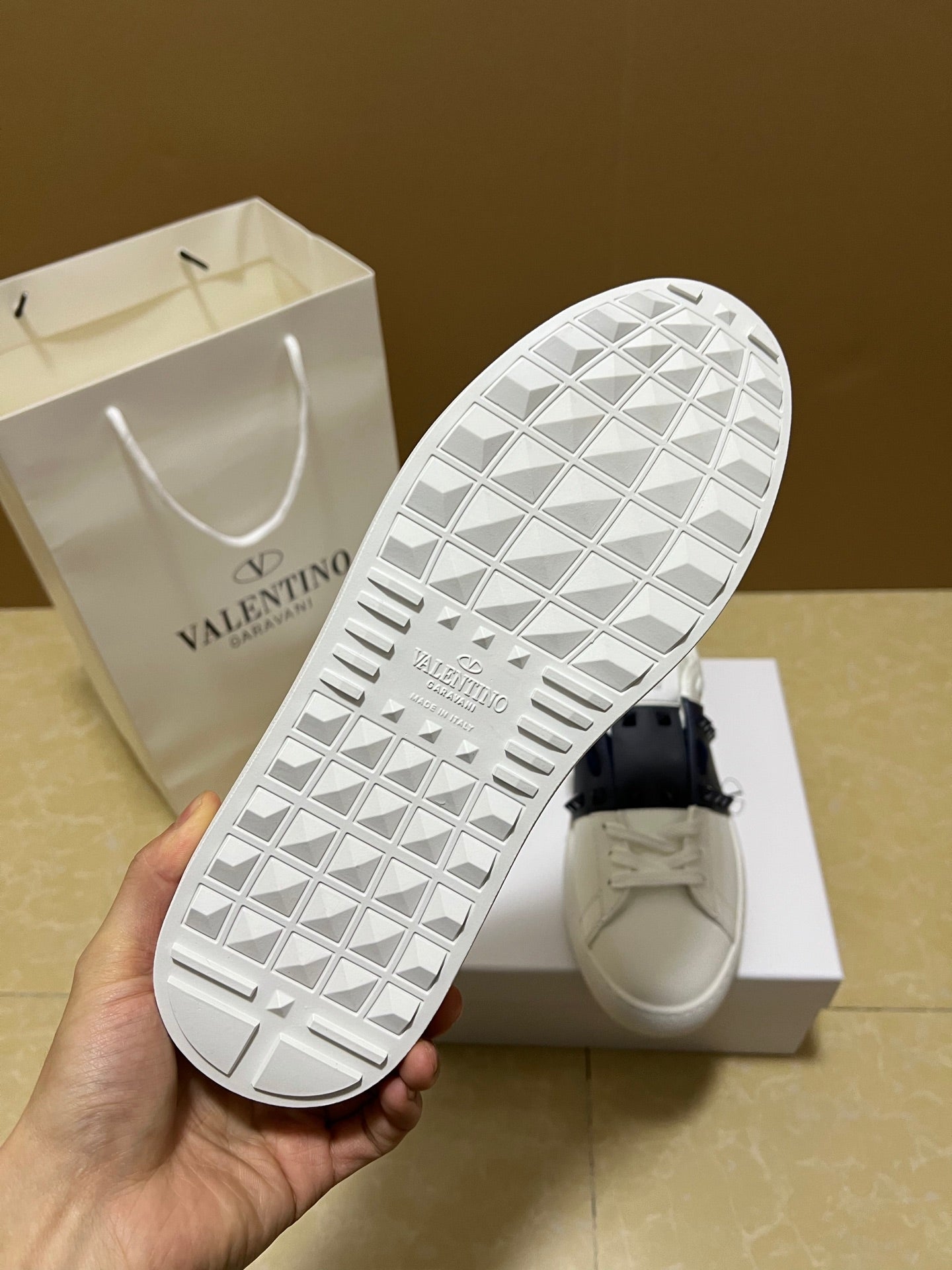 Valentino Garavani Open Disco Studded Sneakers