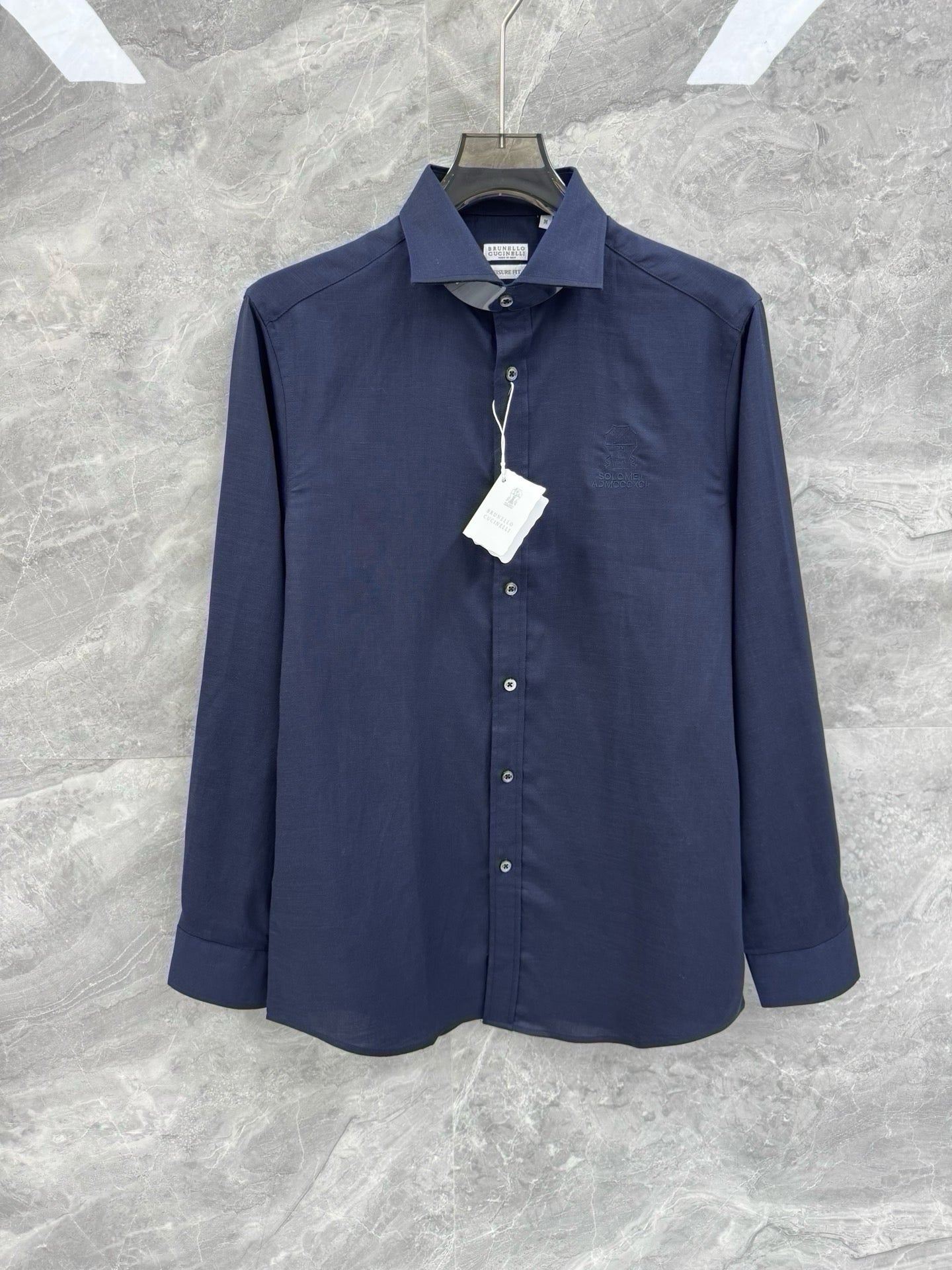 Brunello Cucinelli Cotton-Linen Business Shirt – Spring/Summer 2026 Collection