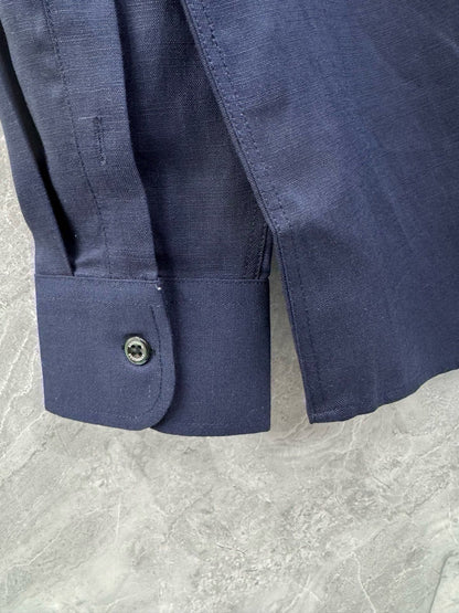 Brunello Cucinelli Cotton-Linen Business Shirt – Spring/Summer 2026 Collection