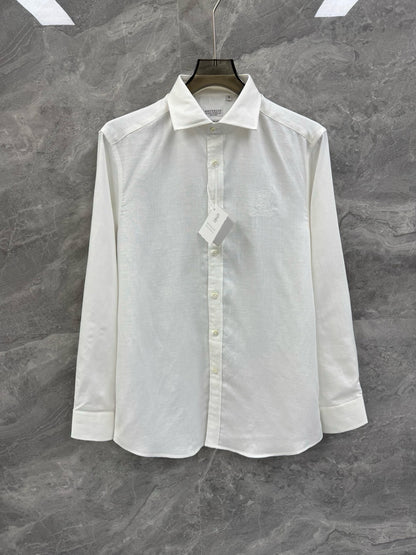 Brunello Cucinelli Cotton-Linen Business Shirt – Spring/Summer 2026 Collection