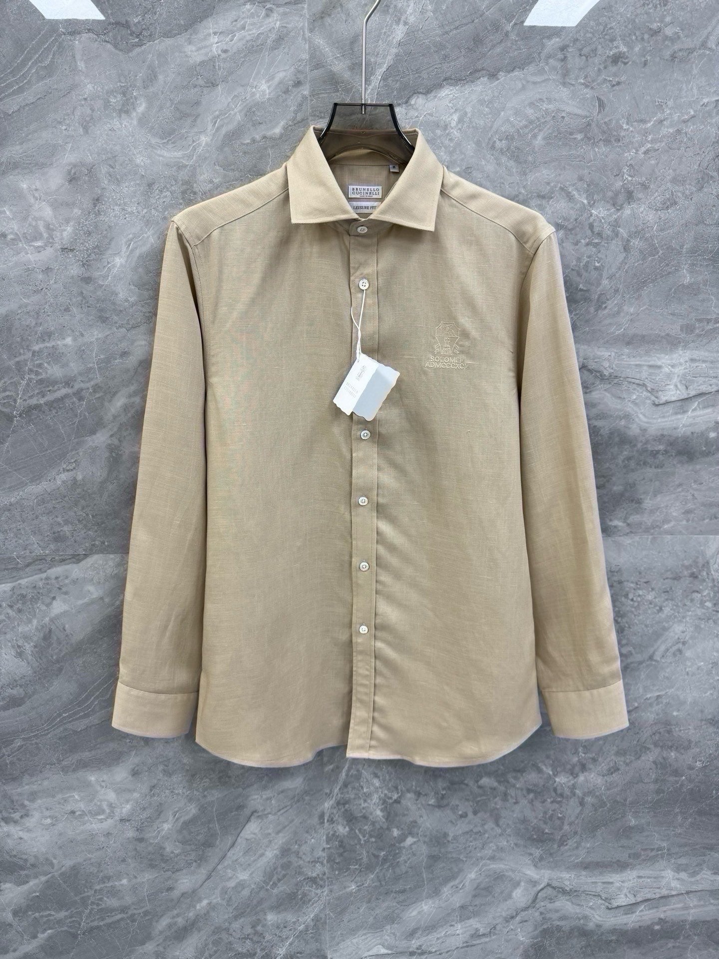 Brunello Cucinelli Cotton-Linen Business Shirt – Spring/Summer 2026 Collection