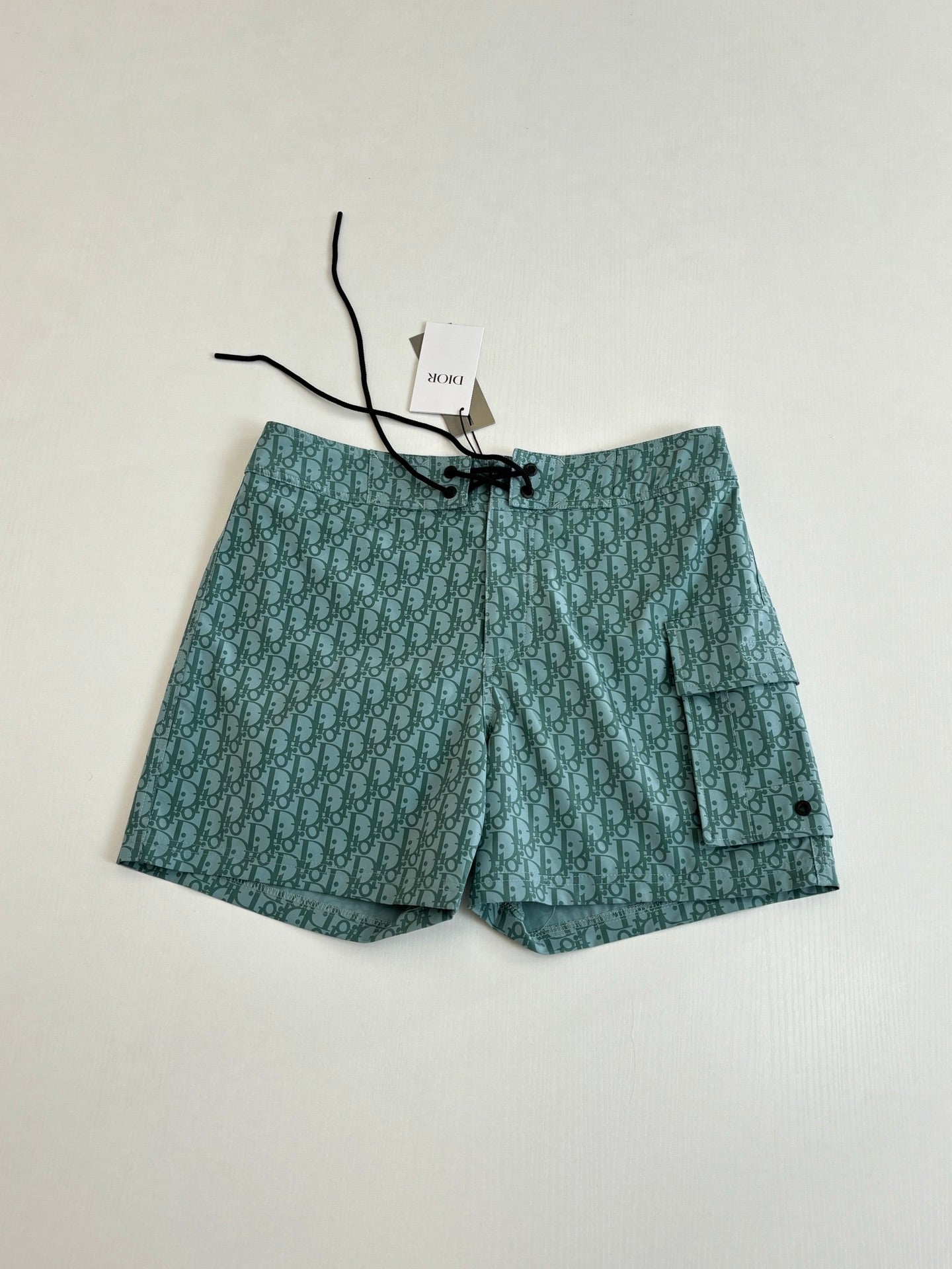 Dior Oblique Print Beach Shorts – Spring/Summer Collection – 25SS