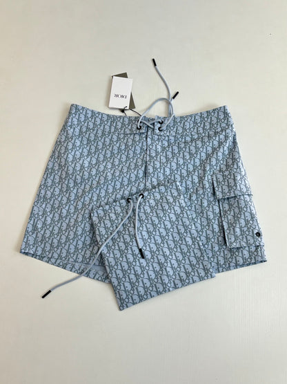 Dior Oblique Print Beach Shorts – Spring/Summer Collection – 25SS