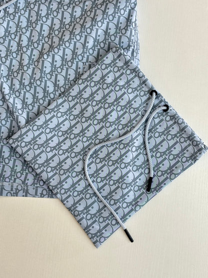 Dior Oblique Print Beach Shorts – Spring/Summer Collection – 25SS
