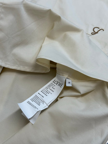 Loewe Anagram Two-Tone Embroidered Pocket Shirt