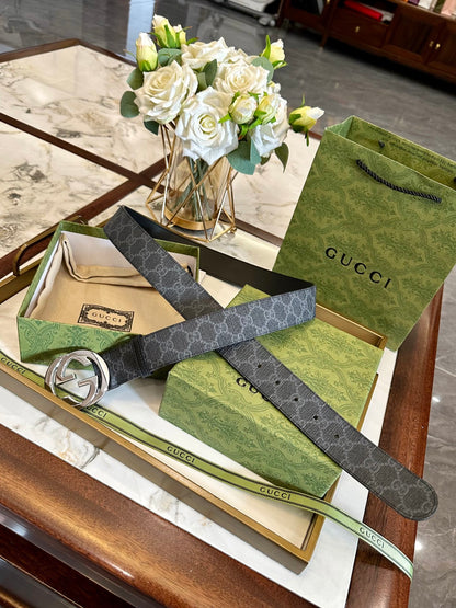 Gucci Classic Casual Leather Belt – 40mm