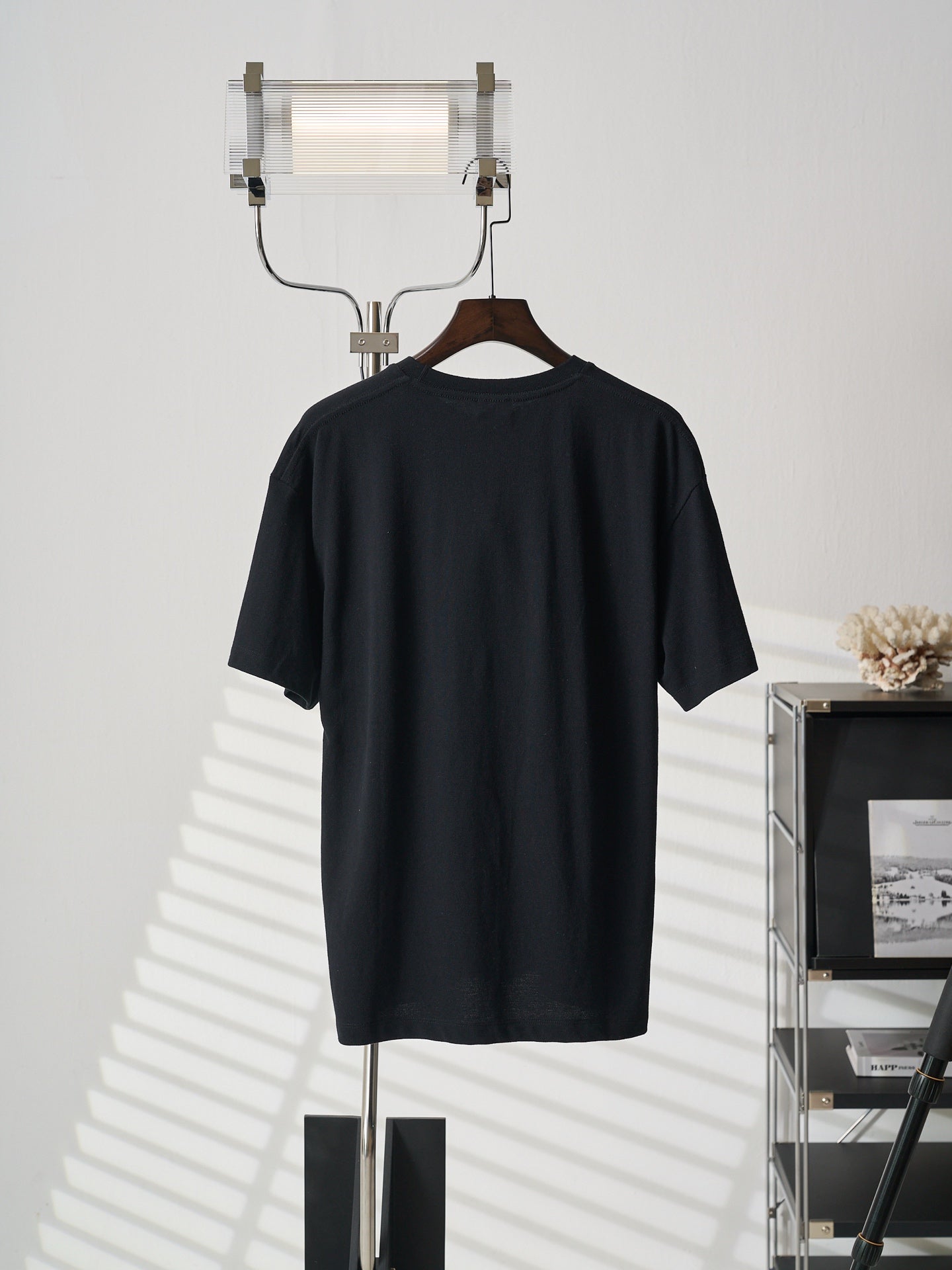Saint Laurent YSL Embroidered Crewneck T-Shirt
