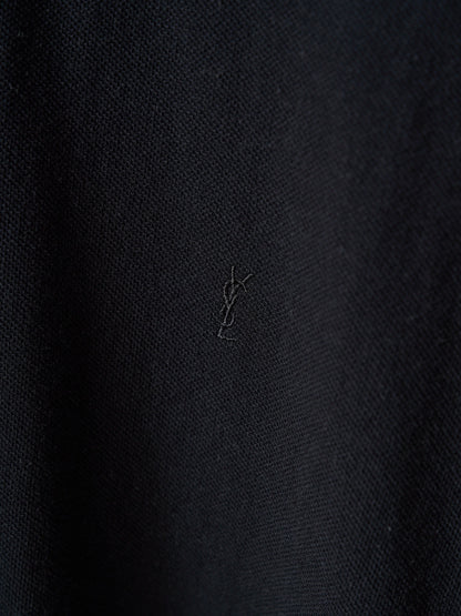 Saint Laurent YSL Embroidered Crewneck T-Shirt