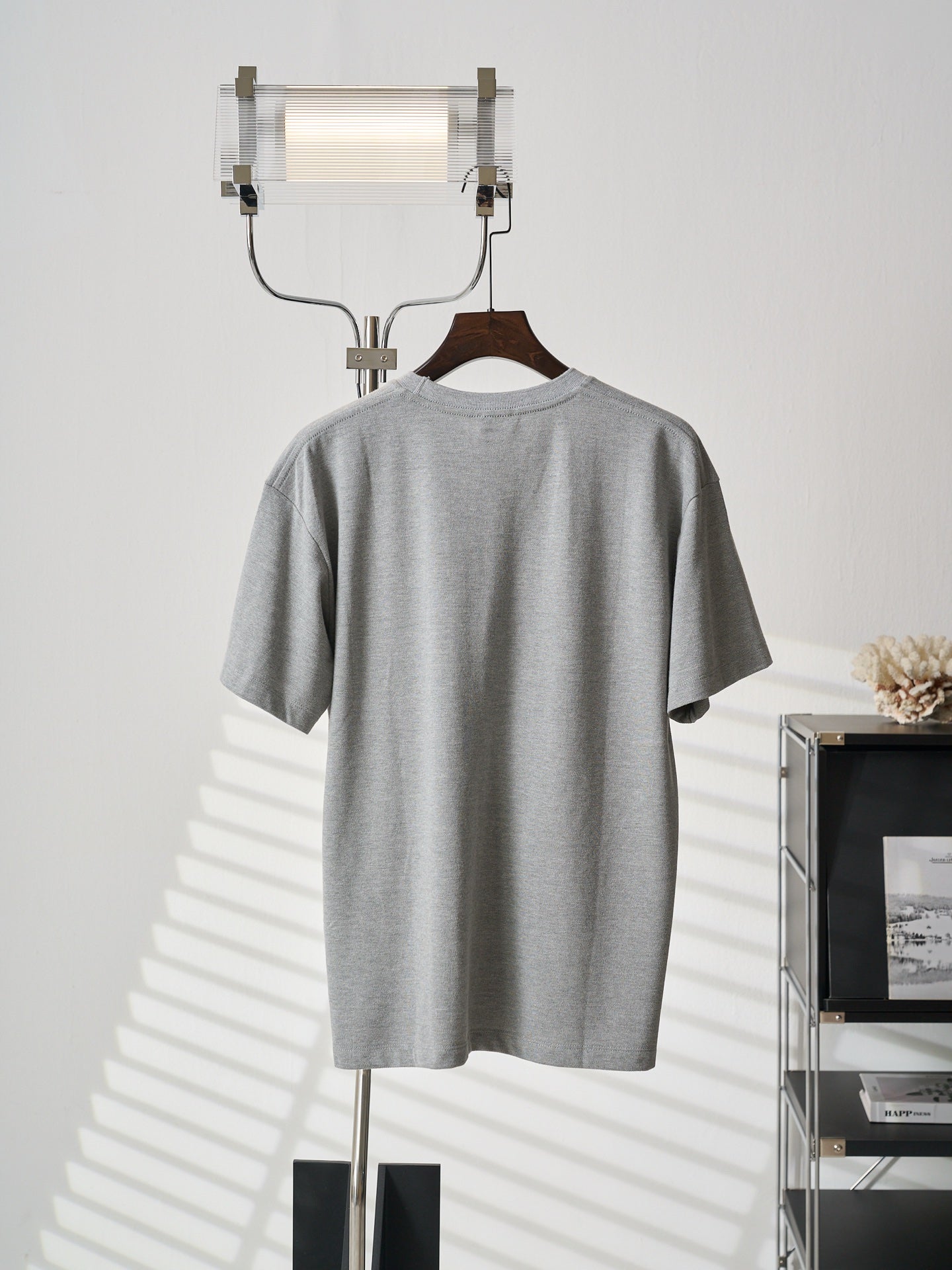 Saint Laurent YSL Embroidered Logo T-Shirt
