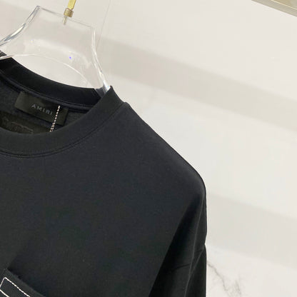 Amiri Cotton Pocket Logo T-Shirt