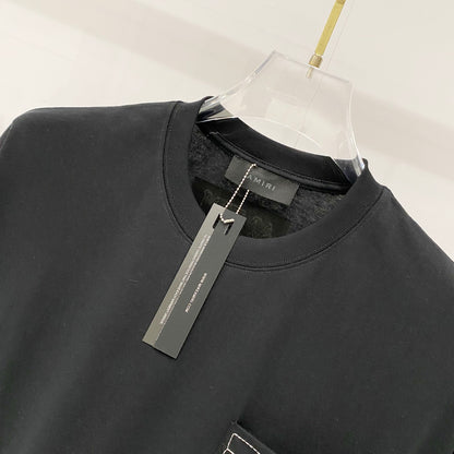 Amiri Cotton Pocket Logo T-Shirt