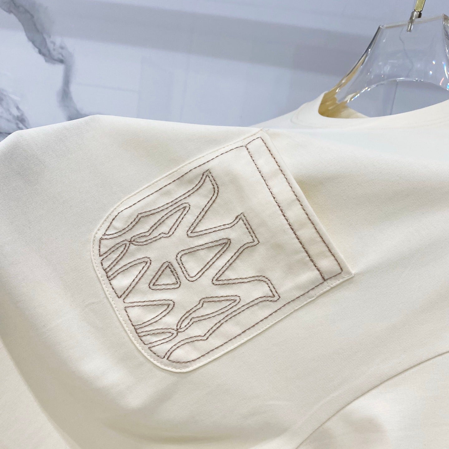 Amiri Cotton Pocket Logo T-Shirt
