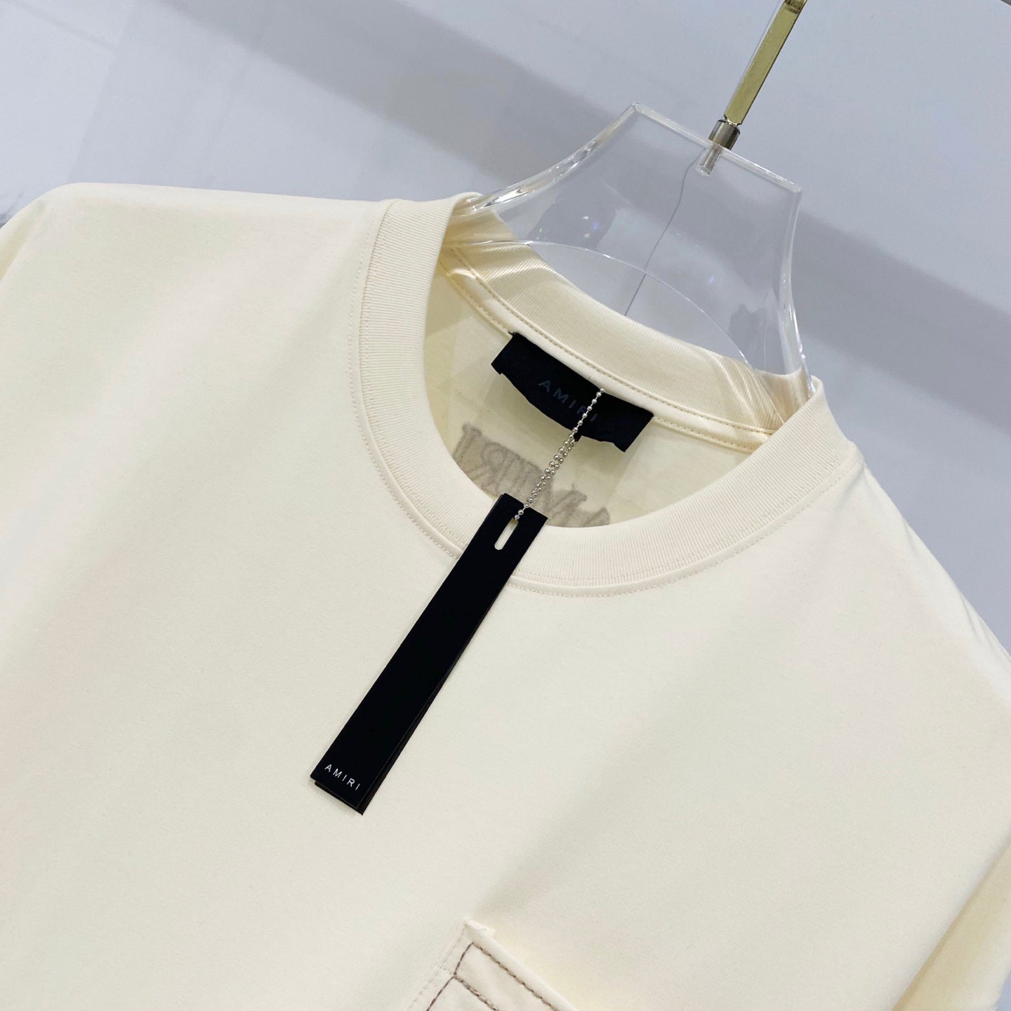 Amiri Cotton Pocket Logo T-Shirt