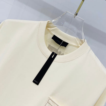 Amiri Cotton Pocket Logo T-Shirt