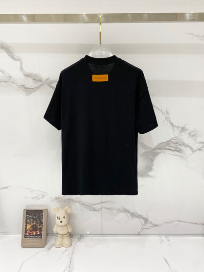 Louis Vuitton Signature Embroidery Cotton T-Shirt