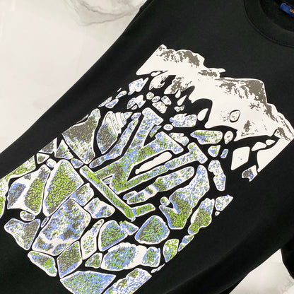 Louis Vuitton Snow Mountain Ice Cube Logo T-Shirt