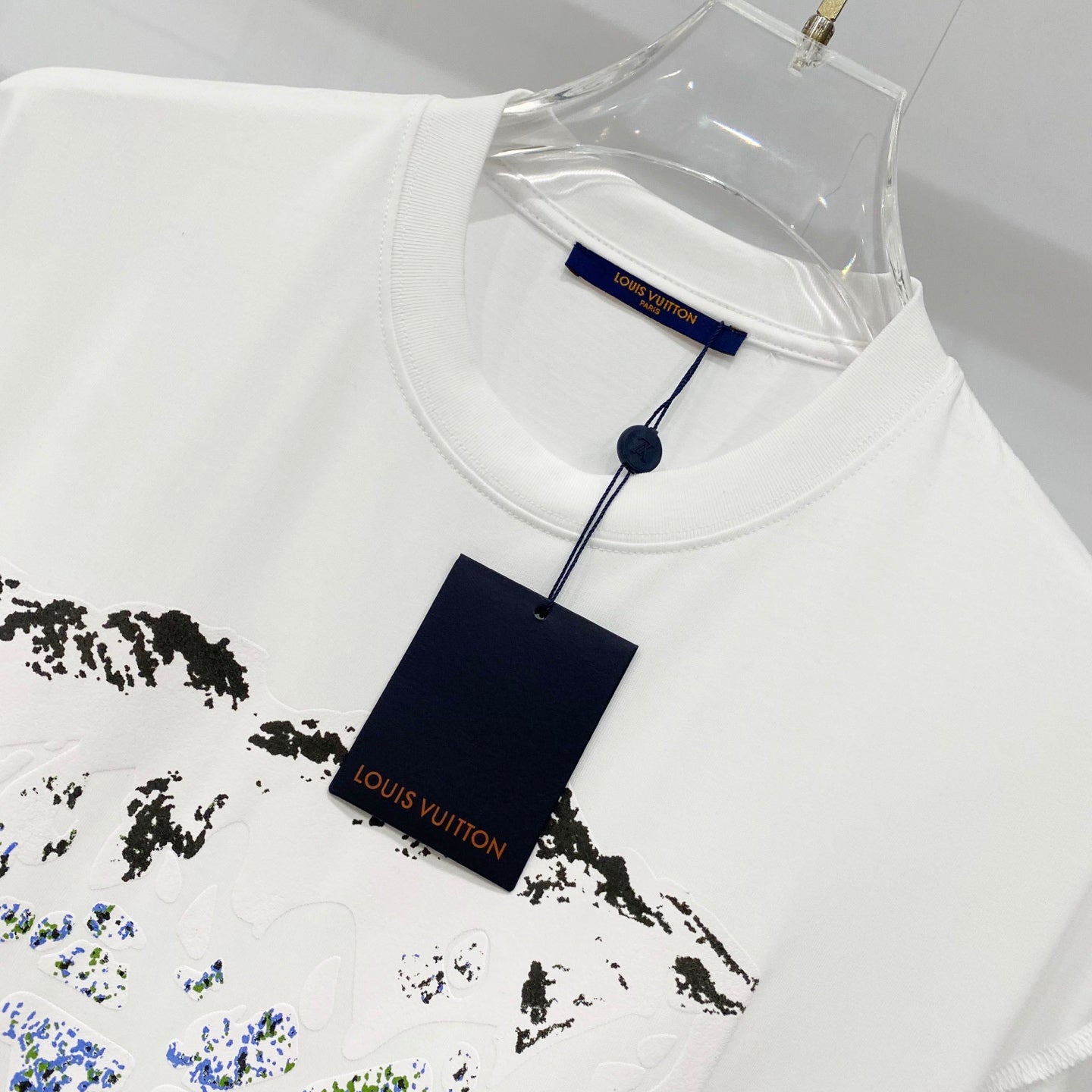 Louis Vuitton Snow Mountain Ice Cube Logo T-Shirt