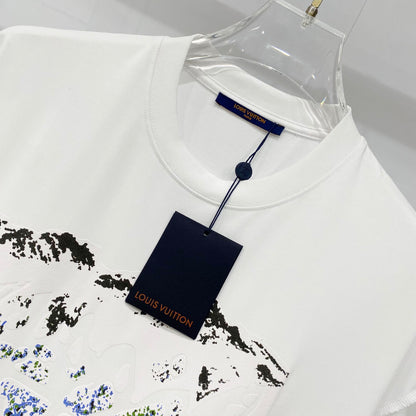 Louis Vuitton Snow Mountain Ice Cube Logo T-Shirt