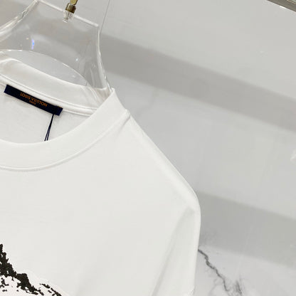 Louis Vuitton Snow Mountain Ice Cube Logo T-Shirt