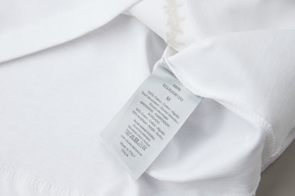 Dior Logo Embroidered Short-Sleeve T-Shirt – 26SS Early Spring Collection