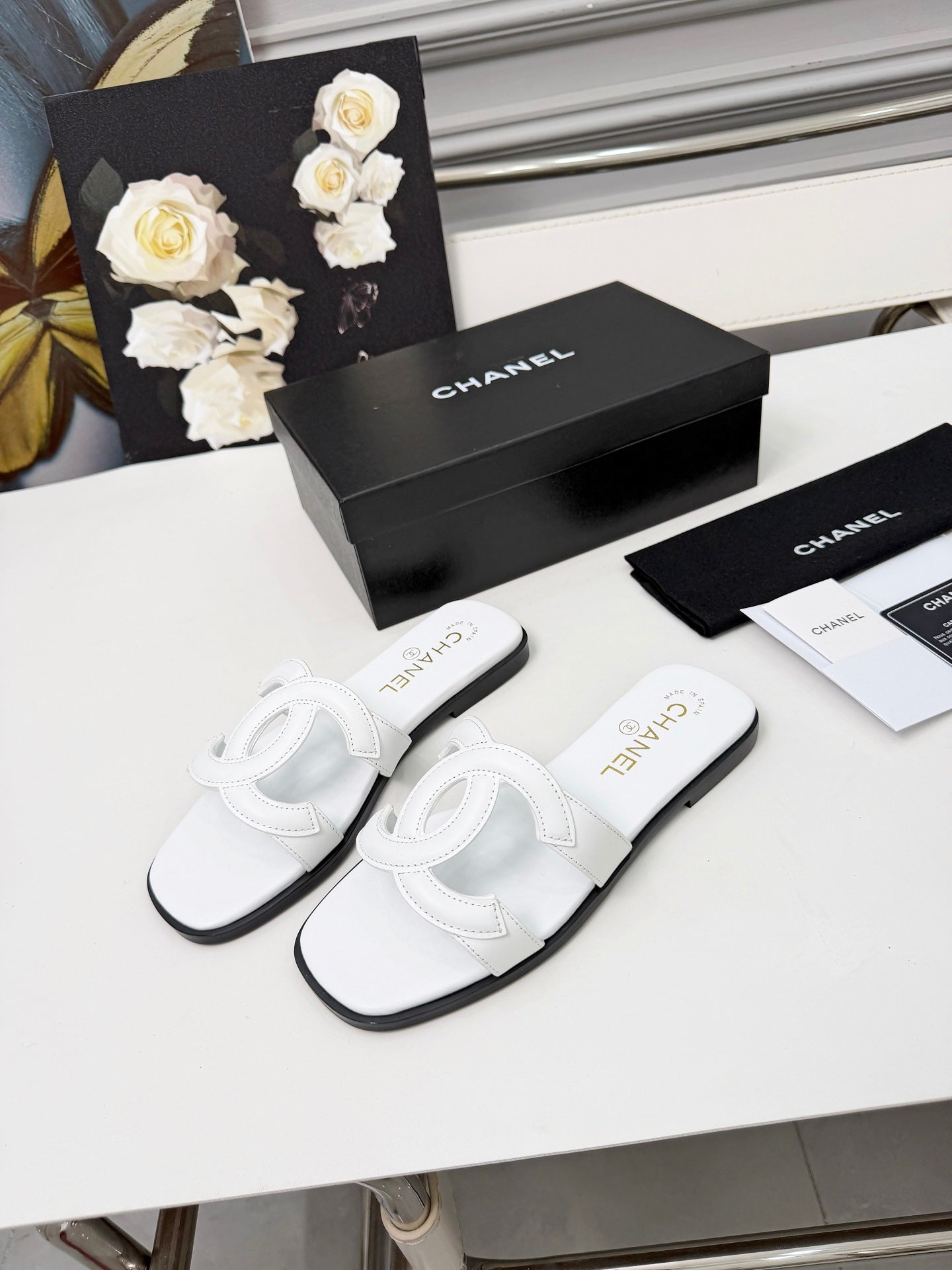Chanel Double C Stitched Flat Sandals – 26S Collection