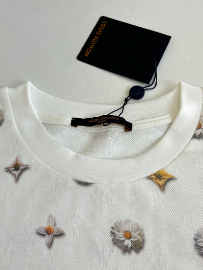 Louis Vuitton Monogram Jacquard Daisy T-Shirt – SS26