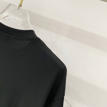 Loewe Cat Embroidery Cotton T-Shirt
