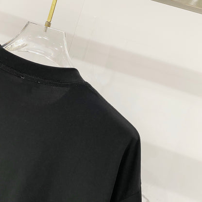 Loewe Rainbow Logo Embroidered Cotton T-Shirt