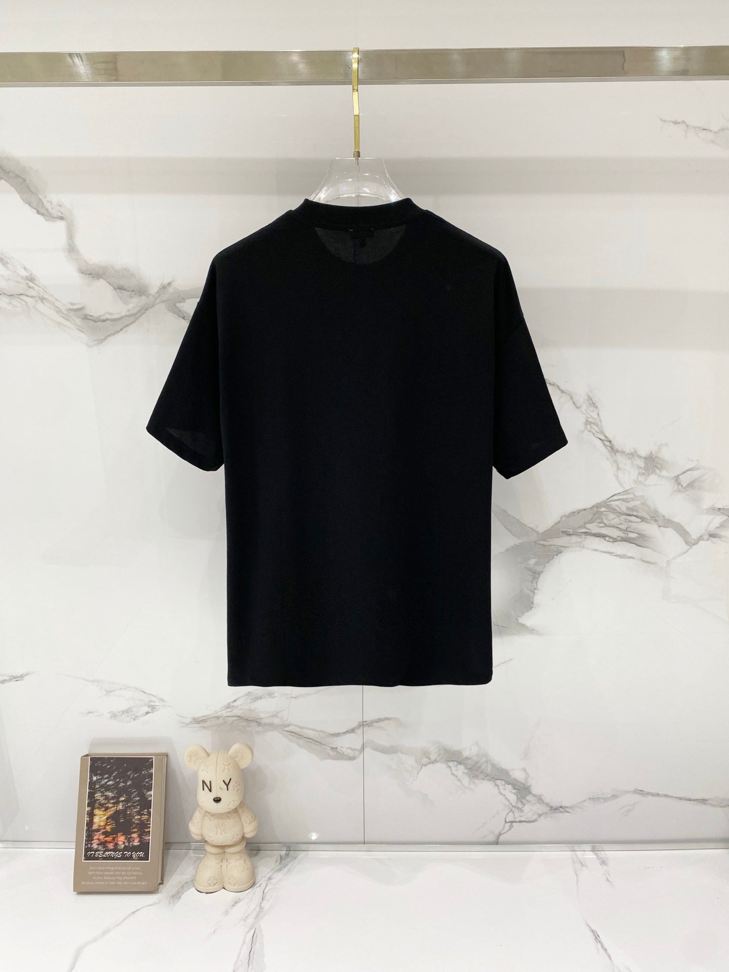 Loewe Rainbow Logo Embroidered Cotton T-Shirt