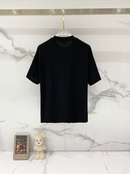 Loewe Rainbow Logo Embroidered Cotton T-Shirt