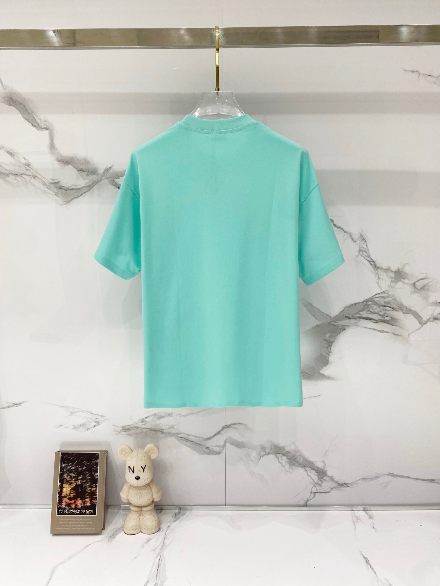 Loewe Rainbow Logo Embroidered Cotton T-Shirt