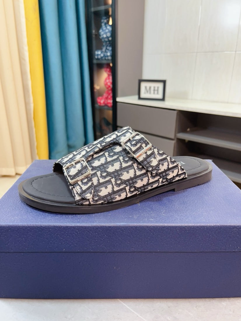 Dior Aqua Suede Sandals – Spring/Summer Collection