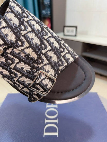 Dior Aqua Suede Sandals – Spring/Summer Collection