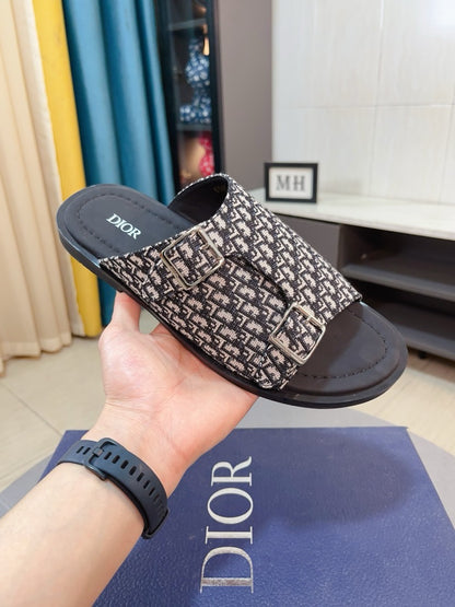 Dior Aqua Suede Sandals – Spring/Summer Collection