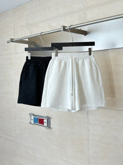 Louis Vuitton Monogram Embossed Jacquard Shorts