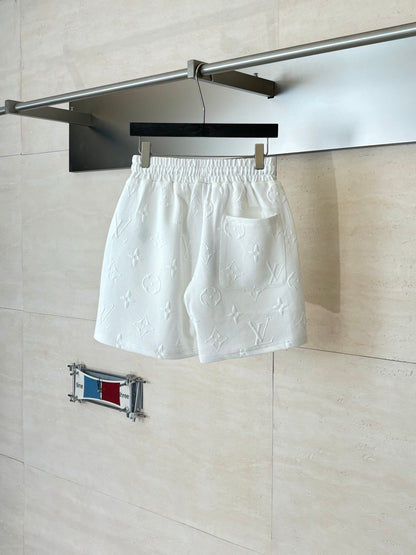 Louis Vuitton Monogram Embossed Jacquard Shorts