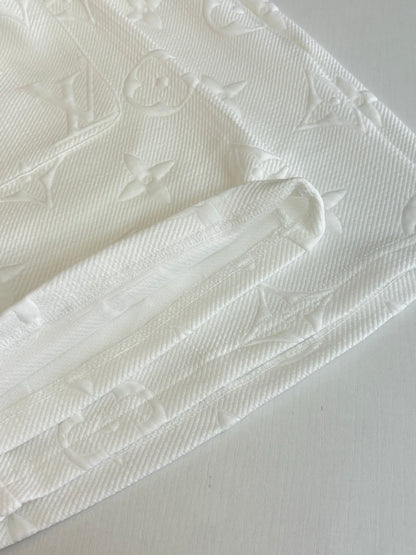 Louis Vuitton Monogram Embossed Jacquard Shorts