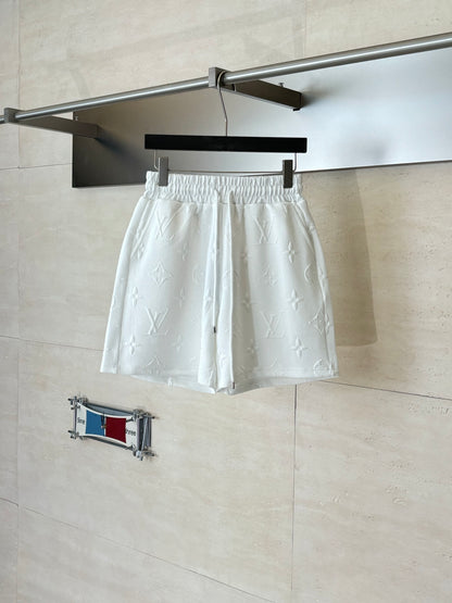 Louis Vuitton Monogram Embossed Jacquard Shorts