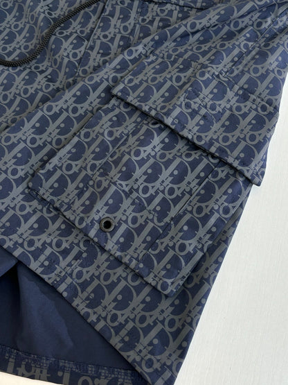 Dior Oblique Print Beach Shorts – Spring/Summer Collection – 25SS
