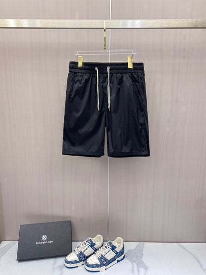 Prada Quick-Dry Drawstring Beach Shorts – Spring/Summer 2026 Collection