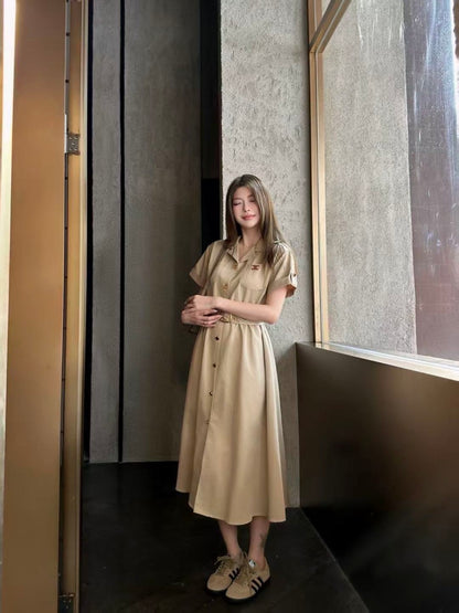 Celine Triomphe Embroidery Double Pocket Dress – Spring/Summer Collection
