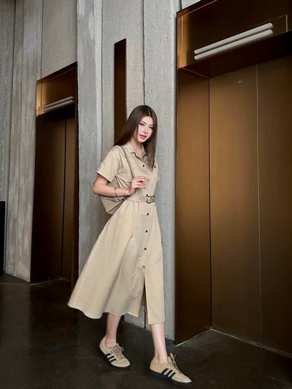 Celine Triomphe Embroidery Double Pocket Dress – Spring/Summer Collection