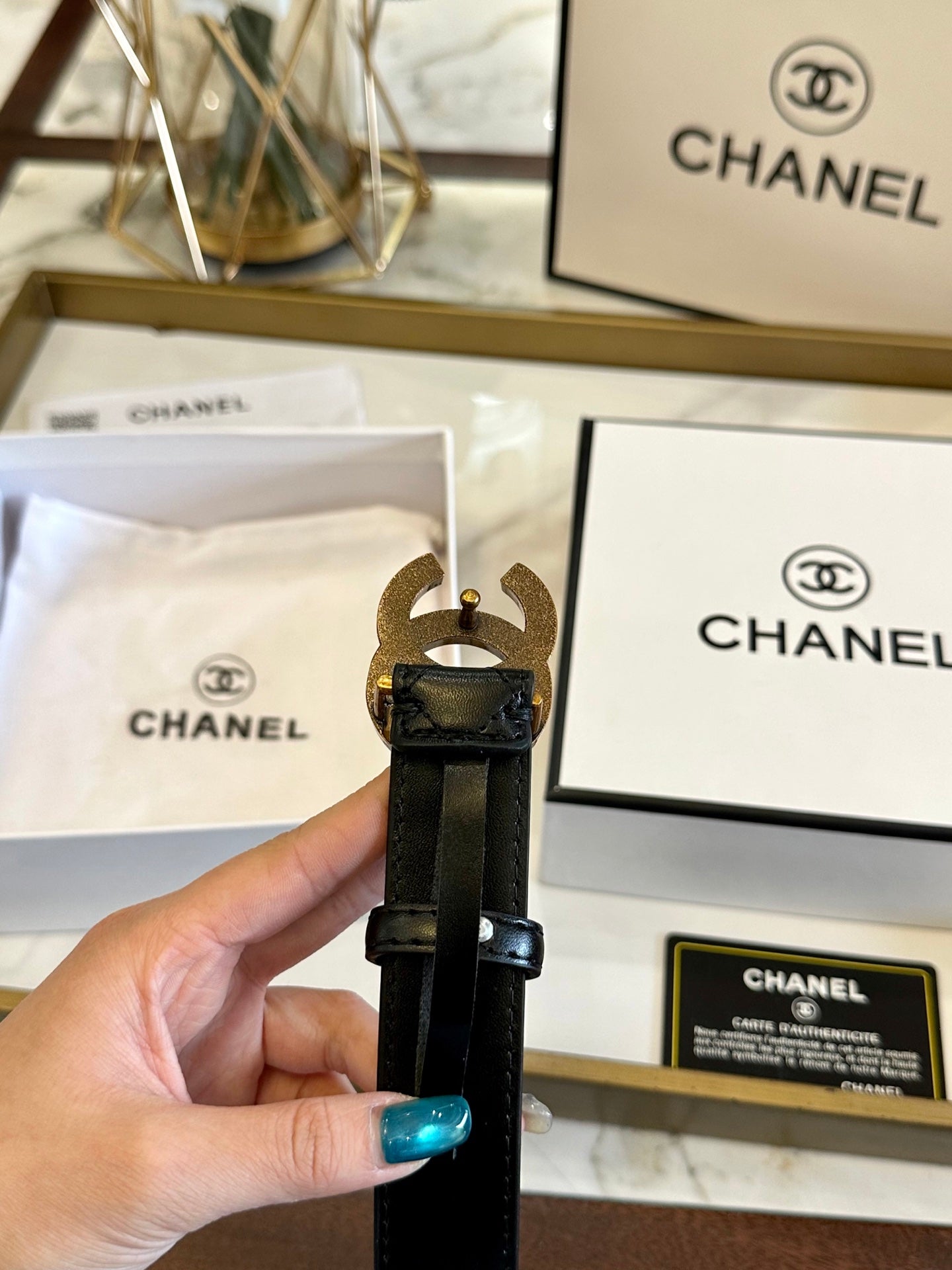 Chanel Classic Fashion Belt – 3.0cm