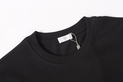 Dior Cursive Embroidered Letter Print T-Shirt – 26SS