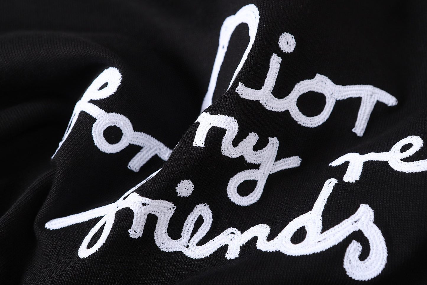 Dior Cursive Embroidered Letter Print T-Shirt – 26SS