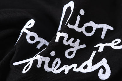 Dior Cursive Embroidered Letter Print T-Shirt – 26SS