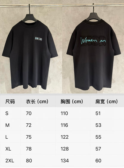 Dior Patchwork Embroidered Heavyweight T-Shirt