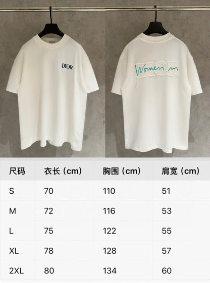 Dior Patchwork Embroidered Heavyweight T-Shirt