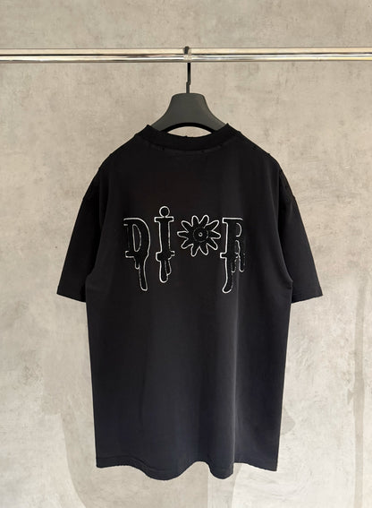 Dior Patchwork Embroidered Heavyweight T-Shirt